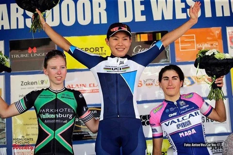 Vietnamese cyclist en route to earning Olympic spot
