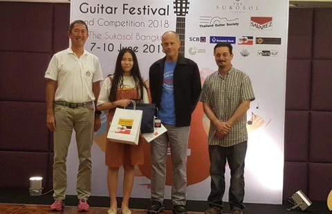 Vietnamese student named best regional guitarist