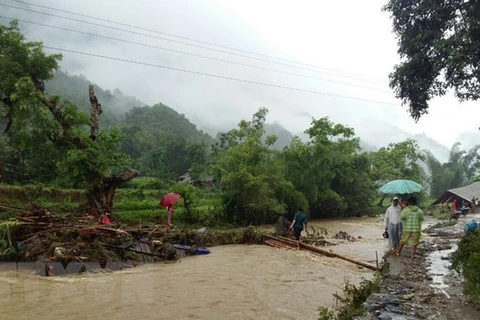 Floods, landslides cause serious damage to Lai Chau province