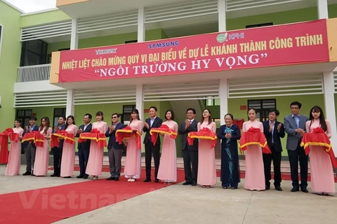 Samsung builds school for poor students in Thai Nguyen 