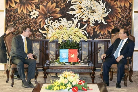 PM Nguyen Xuan Phuc values UNDP’s support for Vietnam