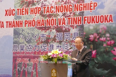 Hanoi, Fukuoka boost agricultural cooperation