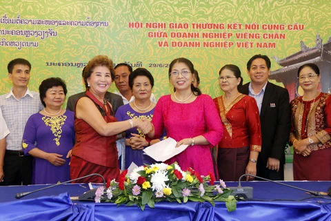 Vientiane conference links Vietnamese, Lao businesses