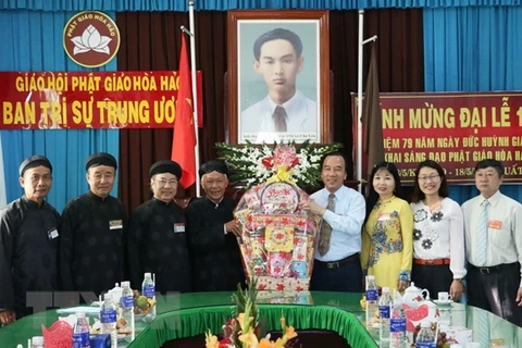 Hoa Hao followers celebrate the sect’s 79th founding anniversary