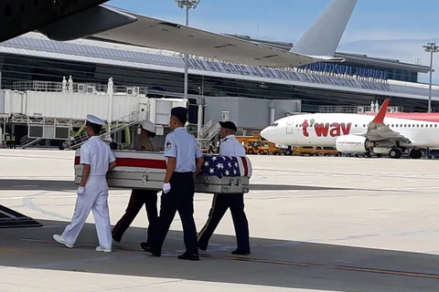 US servicemen’s remains repatriated 