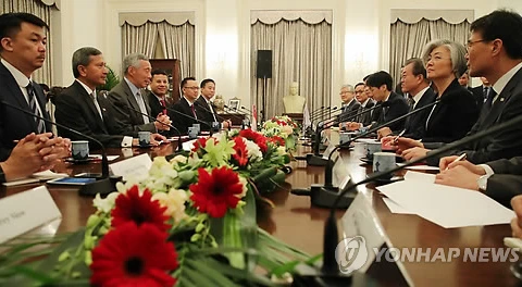 RoK, Singapore agree to push bilateral cooperation 