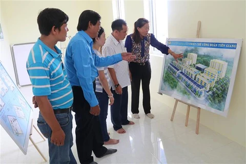 Tien Giang builds budget apartments for industrial park workers