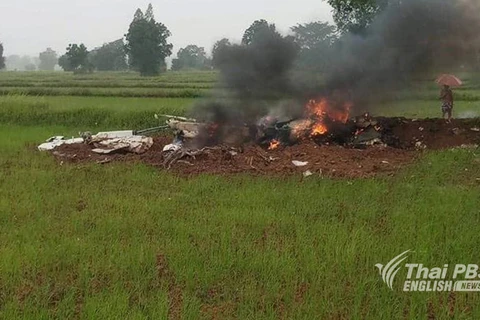 Helicopter crash kills at least three in Thailand