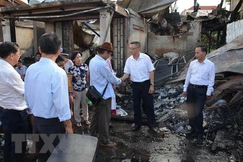 Vietnamese victims of Phnom Penh fire receive support 