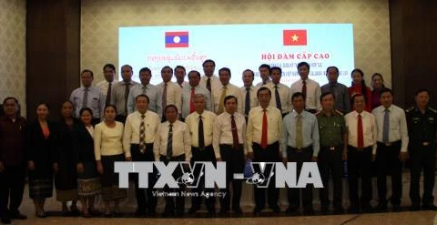 Quang Tri, Lao border province review cooperation