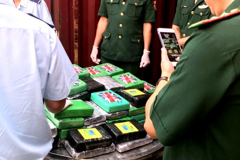 100 bricks of cocaine detected in imported scrap container