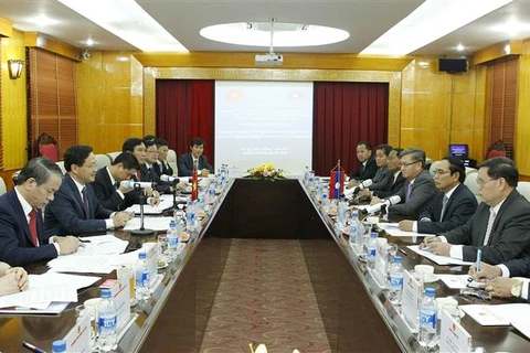 Vietnam, Laos intensify cooperation in inspection work