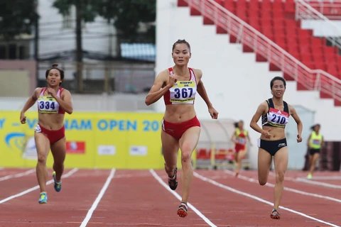 Vietnamese athletes shine at Int’l Track & Field – Vietnam Open 2018