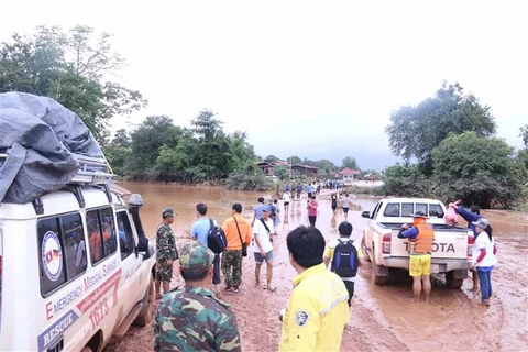Lao dam collapse: more residents evacuated from flooded areas