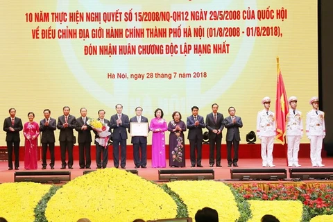 Hanoi marks 10 years of administrative boundary adjustment 