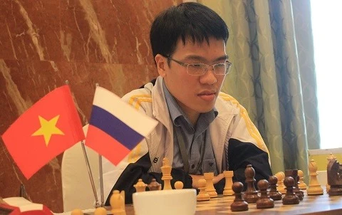 Liem attends Super Grandmaster Chess event in China