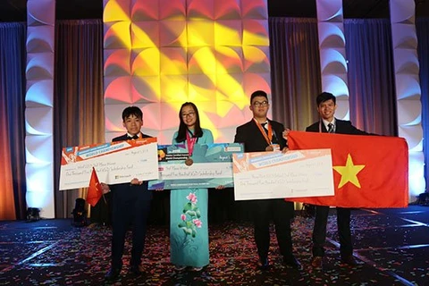 Vietnam wins three bronzes in world informatics, design contests