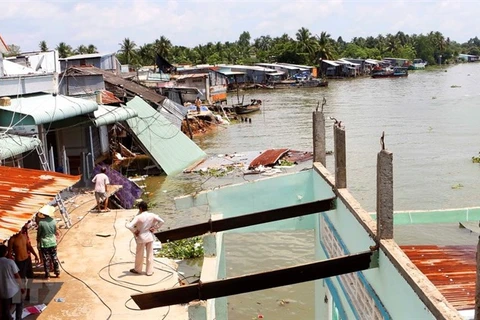 Mekong Delta province works to prevent coastal erosion
