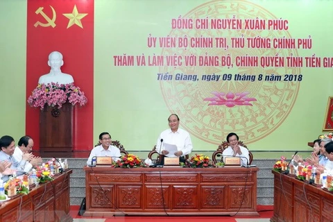 PM asks Tien Giang to boost growth based on farming, tourism, logistics