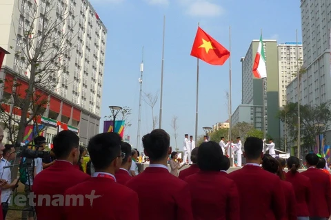 Vietnamese flag flies at ASIAD 18