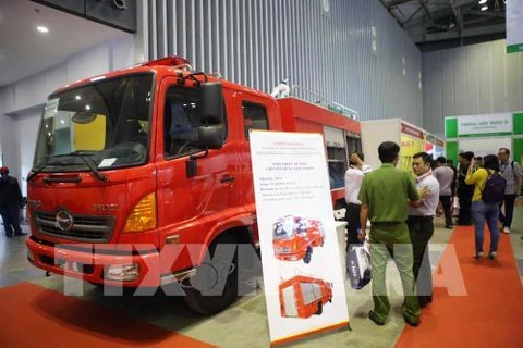 Advanced fire fighting, security technologies on display in HCM City