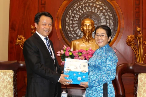 HCM City leader hosts Chinese youth league’s secretary 