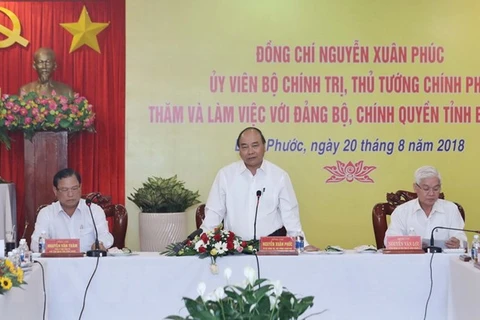 PM lauds Binh Phuoc’s efforts to foster economic growth