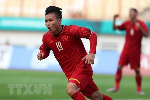 ASIAD 2018: Two Vietnam footballers listed in typical team of qualifying round