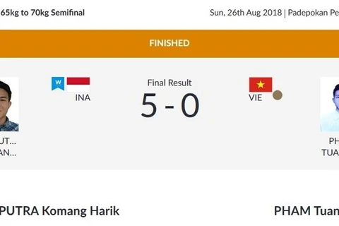 ASIAD 2018: Pencak silat earns bronze for Vietnam