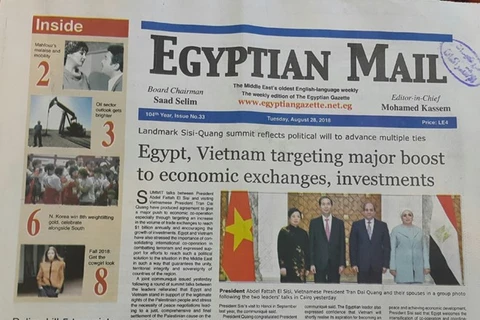 Egyptian media highlight Vietnamese President’s State visit
