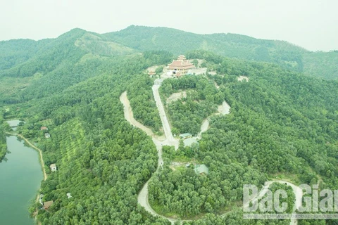 Main hall of Truc Lam-Phuong Hoang Zen Monastery inaugurated 
