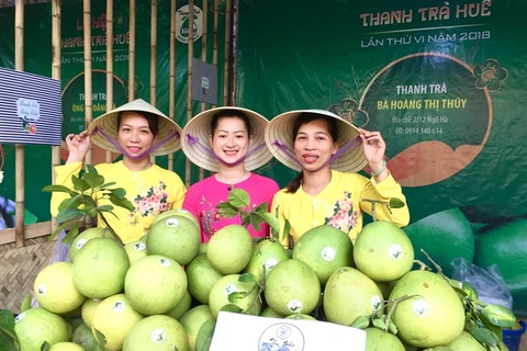 Thua Thien-Hue specialty pomelo is festival highlight