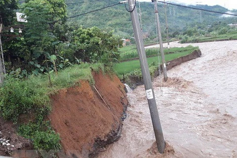 Northern localities heavily suffered from floods, landslides