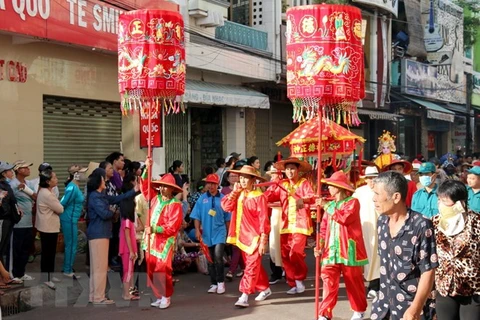 Nghinh Ong festival in full swing in Binh Thuan