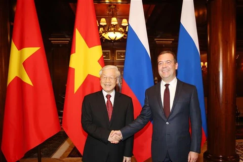 CPV chief meets with Russian Prime Minister