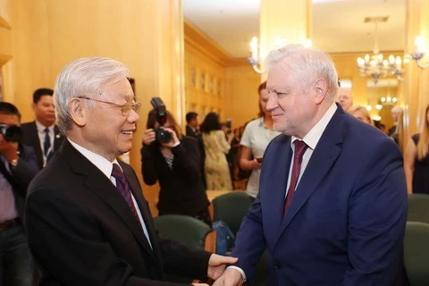 Party leader meets with Chairman of A Just Russia party