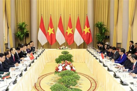 Vietnam, Indonesia Presidents look to lift two-way trade to 10 billion USD 