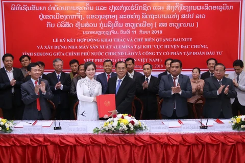 Vietnam implements biggest mining project in Laos
