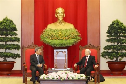 Party leader receives Chinese Vice Premier