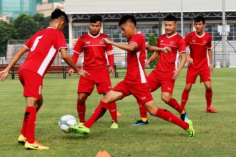 Vietnam U19s put through their paces before Qatar friendlies