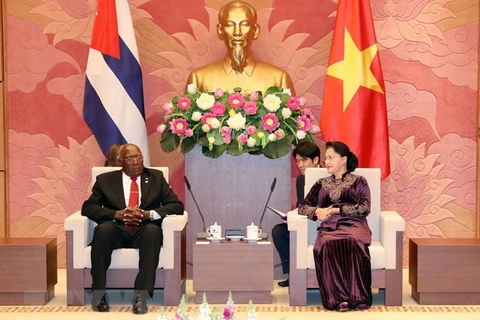 Vietnam’s top legislator meets with Vice President of Cuba