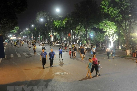 Hoan Kiem pedestrian zone – an attraction of Hanoi