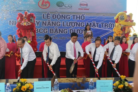 Long An has first solar power project