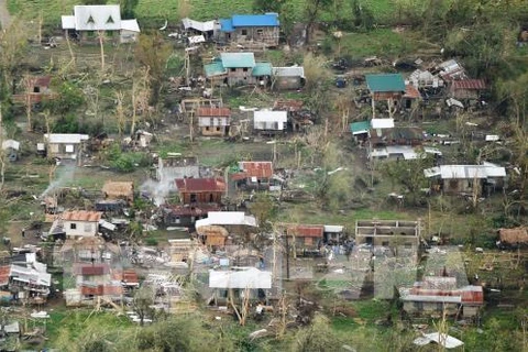 Typhoon Mangkhut damages Philippine rice production