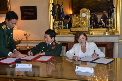 Vietnam, France sign joint vision statement on defence cooperation