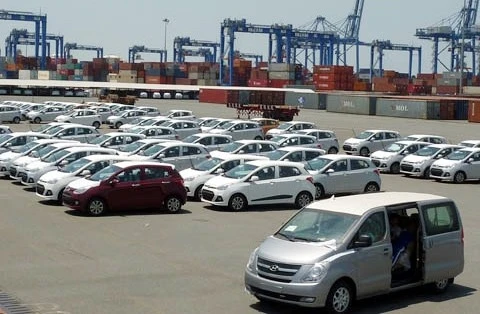 Vietnam’s car imports up 50 percent in August 