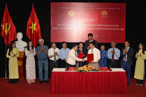 Hanoi to include local heritage sites in schools’ curriculum