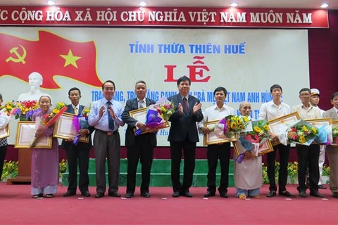 Thua Thien-Hue: 21 women awarded title of “Heroic Mothers”