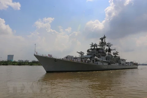 Indian navy’s ship makes friendship visit to Vietnam