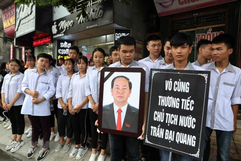 President Tran Dai Quang in people’s heart 